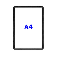 A4 Size Ticket Frame - BLACK