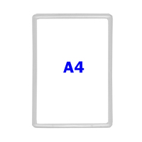 A4 Size Ticket Frame - CLEAR