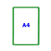 A4 Size Ticket Frame Green