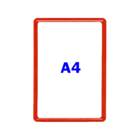 A4 Size Ticket Frame - RED