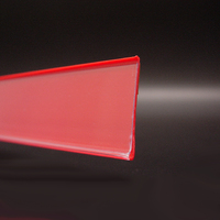 Flat Adhesive Data Strip 914 x 26mm  Red