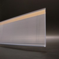 Flat Adhesive Data Strip 1200 x 80MM - CLEAR