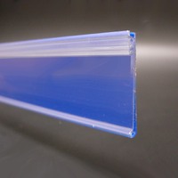 Flat Shelftalker Adhesive Data Strip 1200 x 26mm Blue