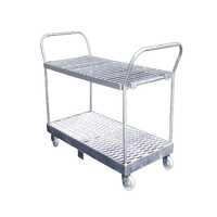 Stock Trolley with Removable Top Shelf - 1200 x 600MM