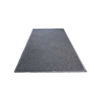 Entrance Mat Charcoal Waffle Pattern - 600x900MM