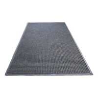 Entrance Mat Charcoal Waffle Pattern - 1200x2400MM