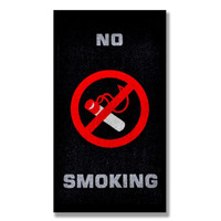 Safety Message Mat - NO SMOKING