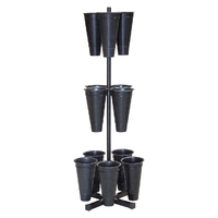 12 Pot Flower Display Stand