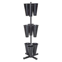 9 Pot Flower Display Stand