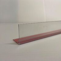 Shelf Management System Adhesive Rail & Riser - 1200MM