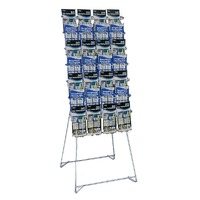 Wire Brochure Display Rack 28 x DL Holders*