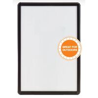 Snap Frame A0 size w/Clear Front Black -- For OUTDOORS