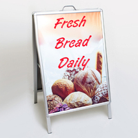 Snap A Frame Sidewalk Sign Holder A1 Size