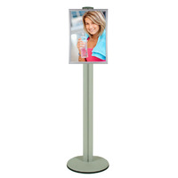 Combo Pole With Single Sided A2 Size Snap Frame