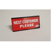 Checkout Sign - IGA CHECKOUT CLOSED