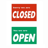 Open / Closed Sign - Red & Green