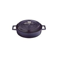 Lava Cast Iron Low Casserole 240MM - PURPLE