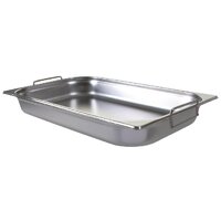 Vogue Stainless Steel 1/1 Gastronorm Pan with Hand