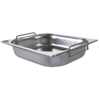 Vogue Stainless Steel 1/2 Gastronorm Pan with Hand