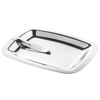 Olympia Square Stainless Steel Tip Tray with Bill