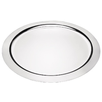 Olympia Food Presentation Tray Stainless Steel - ROUND