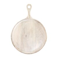 Mangowood Round Wood Serving Board