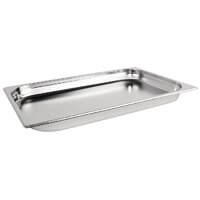 Vogue Stainless Steel 1/1 Gastronorm Pan 40mm*