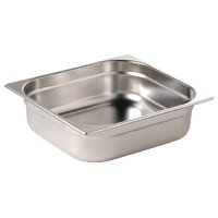 Vogue Stainless Steel 1/2 Gastronorm Pan 150MM