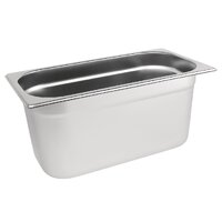 Vogue Stainless Steel 1/3 Gastronorm Pan - 200MM