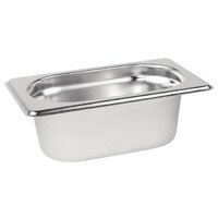 Vogue Stainless Steel 1/9 Gastronorm Pan - 65MM