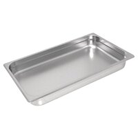 Vogue Heavy Duty Stainless Steel 1/1 - Gastronorm Pan