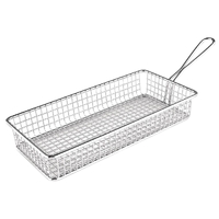 Olympia Rectangular Presentation Fryer Basket 260M