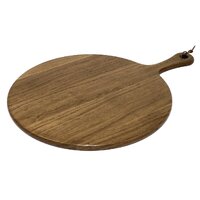 Olympia Acacia Handled Wooden Board Round - 355MM