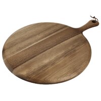 Olympia Acacia Handled Wooden Board Round 330MM