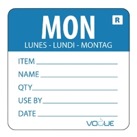 Vogue Removable Day of the Week Label - MONDAY