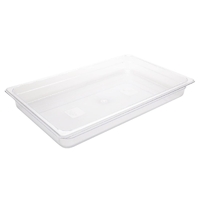 Vogue Polycarbonate 1/1 Gastronorm Container - 65MM