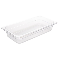 Vogue Polycarbonate 1/3 Gastronorm Container 65MM