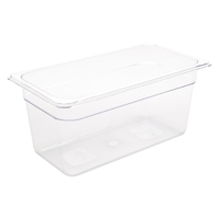 Vogue Polycarbonate 1/3 Gastronorm Container - 150MM