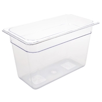 Vogue Polycarbonate 1/3 Gastronorm Container - 200MM