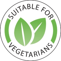 Vogue Vegetarian Labels x 1000
