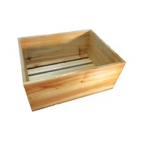 Pine Wood Display Crate Medium